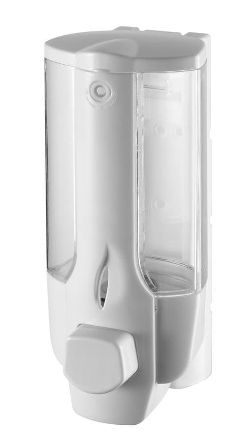Dozownik płynnego mydła do powieszenia 350ml, biały