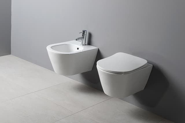 AVVA wiszący bidet 35,5x53 cm