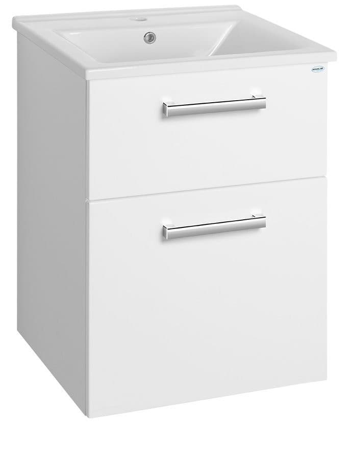 VEGA szafka umywalkowa 51,5x72,6x43,6 cm, 2 szuflady
