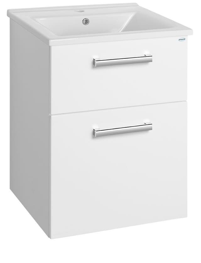 VEGA szafka umywalkowa 51,5x72,6x43,6 cm, 2 szuflady
