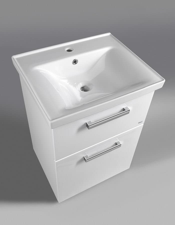 VEGA szafka umywalkowa 51,5x72,6x43,6 cm, 2 szuflady