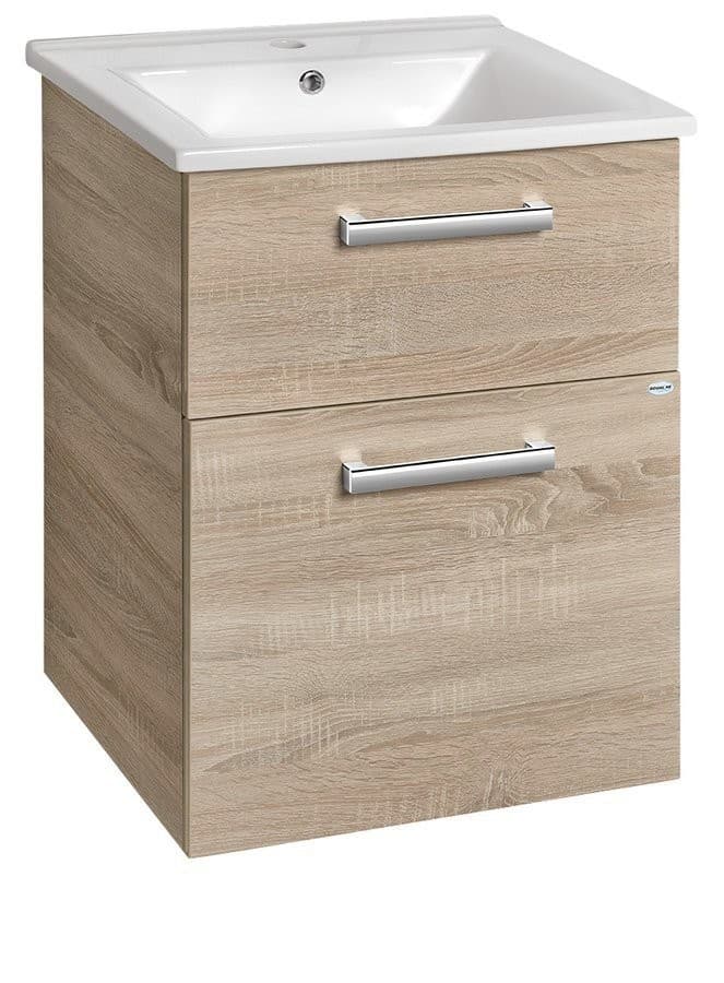 VEGA szafka umywalkowa wisząca 51,5x72,6x43,6cm z 2 szufladami