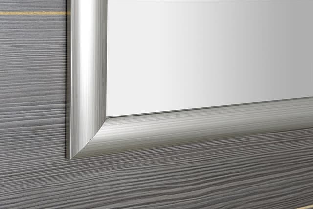 ESTA lustro w drewnianej ramie 580x780 mm, srebrne