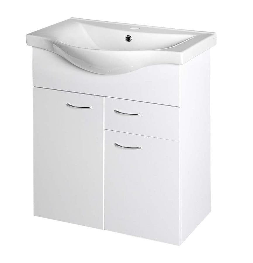 KERAMIA FRESH szafka umywalkowa, 1 szuflada, 60x74 cm