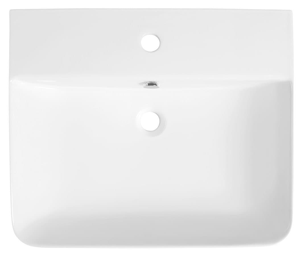 SOTT AQUA umywalka ceramiczna wpuszczana w blat 59x49cm