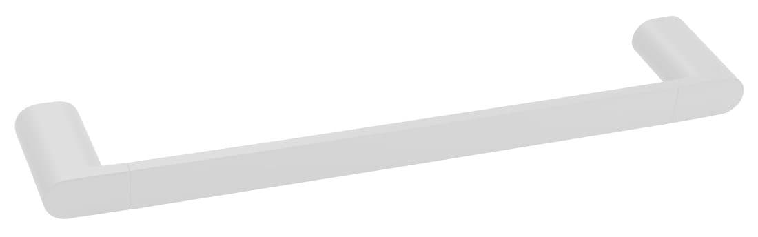 FLORI wieszak na ręczniki biały mat 400x70mm