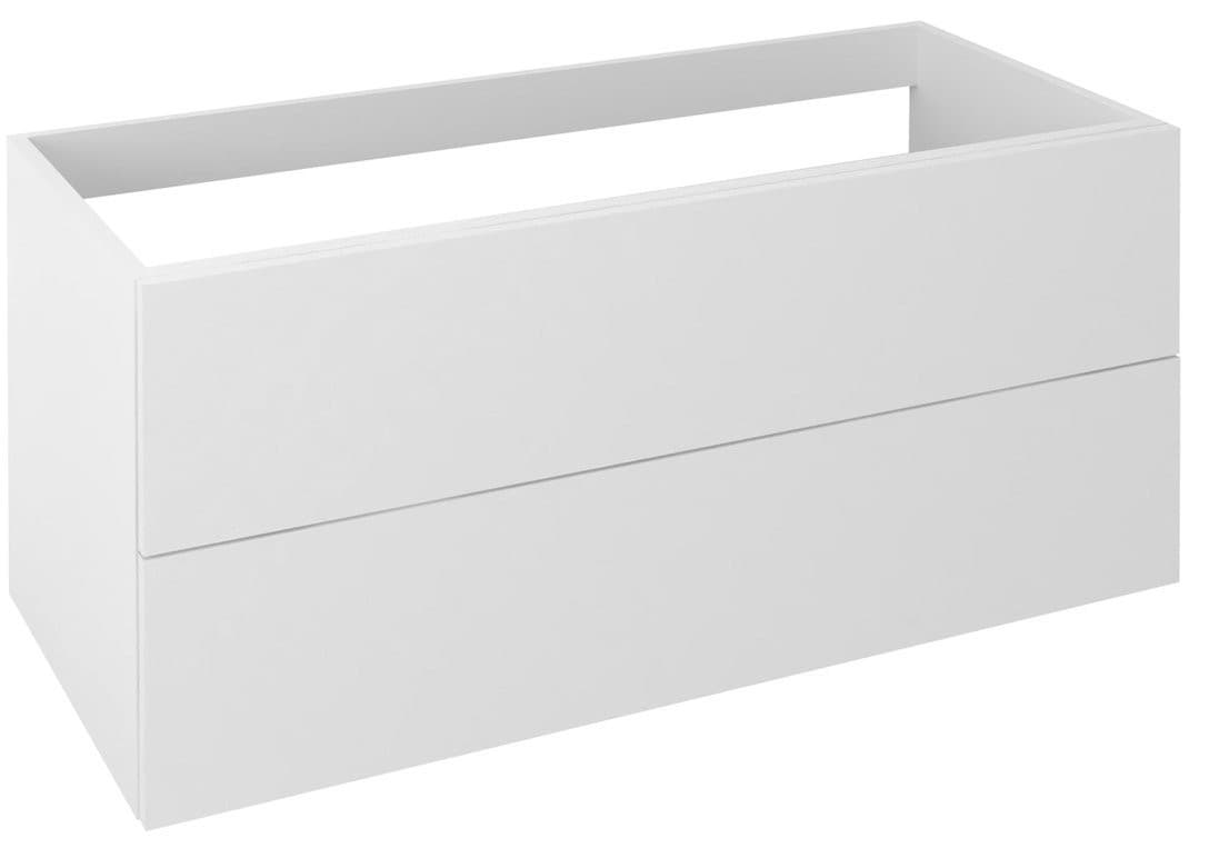 TREOS szafka z szufladami 110x53x50,5cm, biały mat
