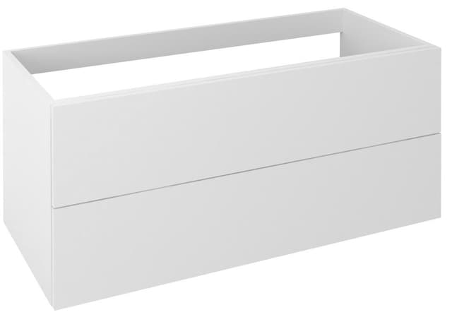 TREOS szafka z szufladami 110x53x50,5cm, biały mat