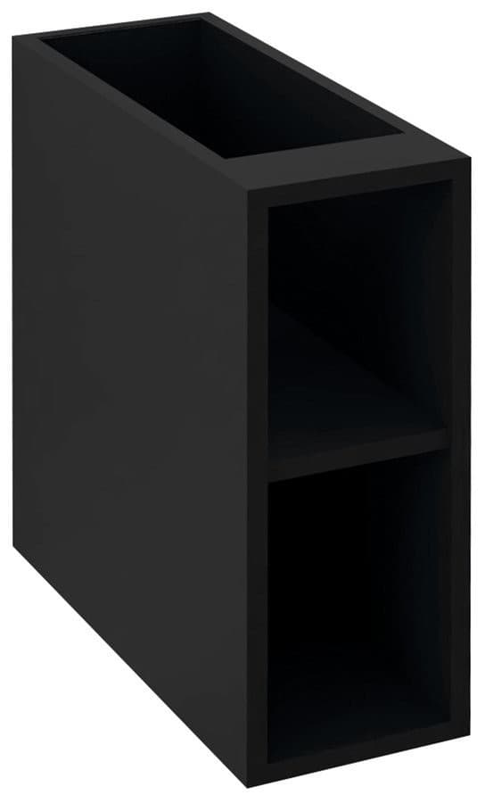 TREOS szafka wisząca dolna 20x53x50,5cm - czarny mat