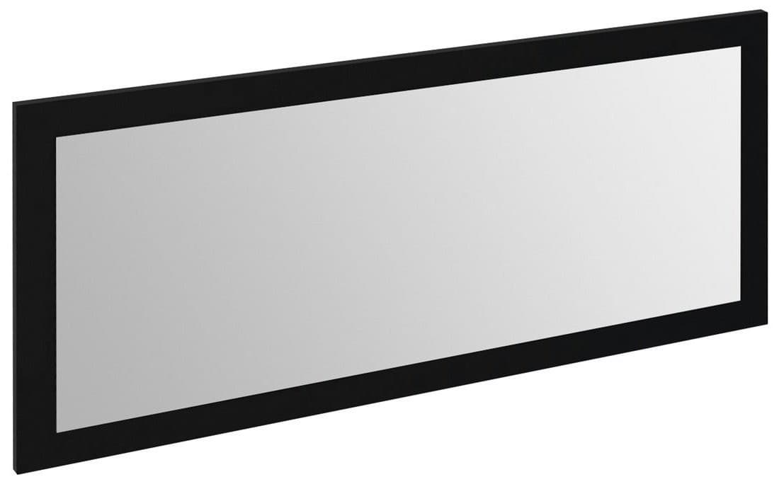 TREOS lustro w ramie 1100x500mm, czarny mat