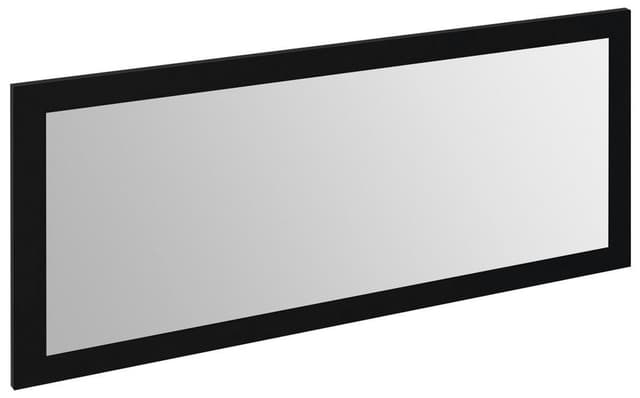 TREOS lustro w ramie 1100x500mm, czarny mat