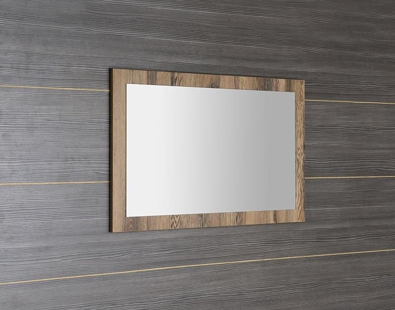 TREOS lustro w ramie 1100x500mm, dąb Collingwood