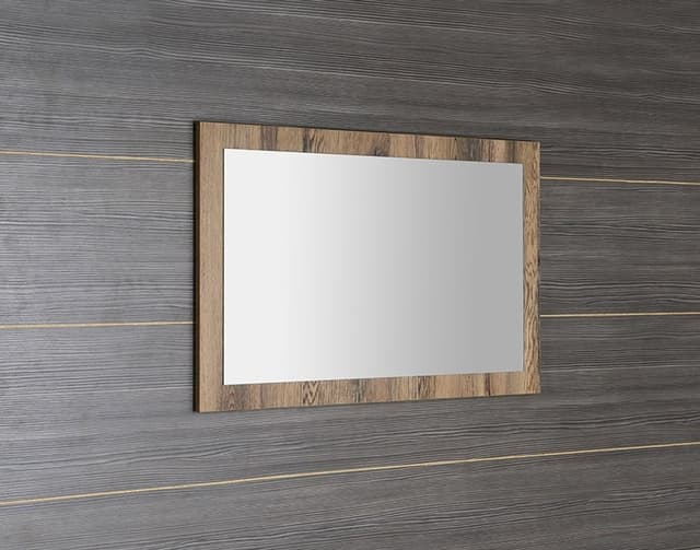 TREOS lustro w ramie 1100x500mm, dąb Collingwood