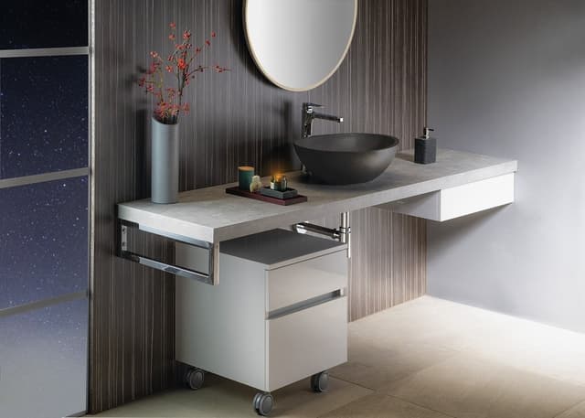 AVICE blat cementowy 190x50 cm - DTD laminat HPL