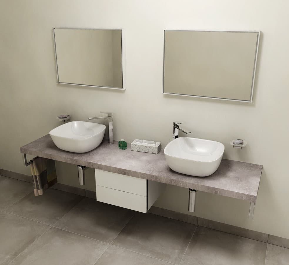 AVICE blat 240x50cm z cementu | Blaty DTD HPL