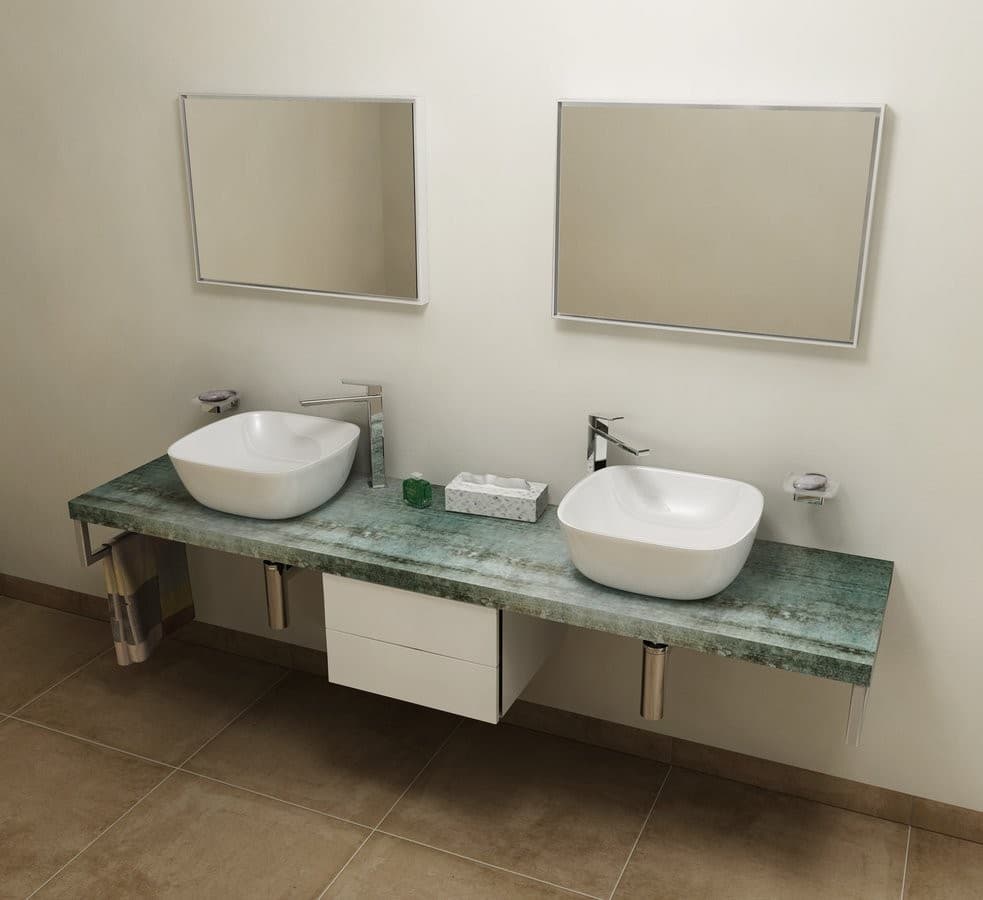 AVICE Blat 250x50cm Aquamarine - Laminat HPL