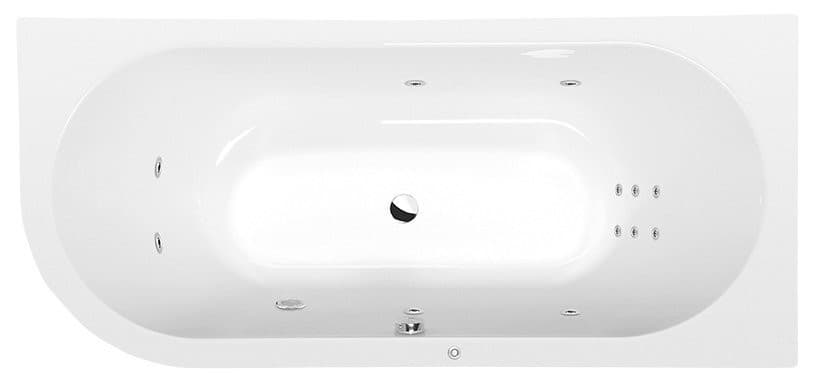 VIVA R HYDRO wanna z hydromasażem 175x80 cm, akrylowa