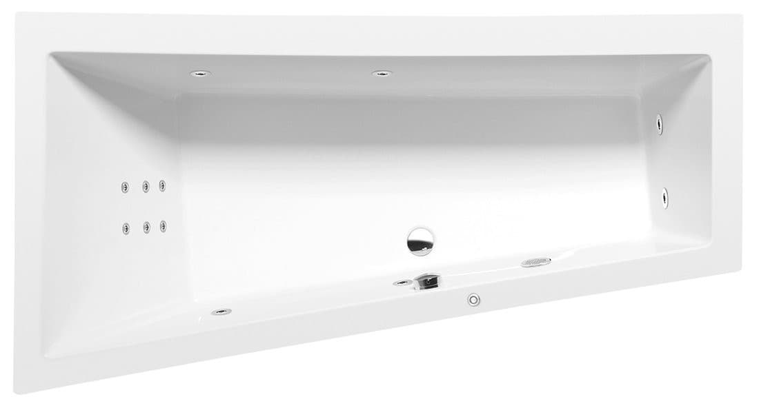 ANDRA L HYDRO wanna z hydromasażem 180x90 cm