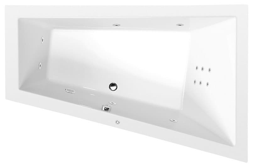 TRIANGL R HYDRO wanna z hydromasażem 180x120 cm