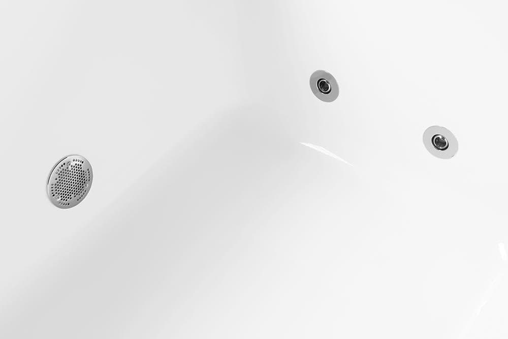 VIVA R HYDRO wanna z hydromasażem, 185x80cm