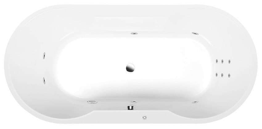 IO HYDRO wanna z hydromasażem 180x85 cm