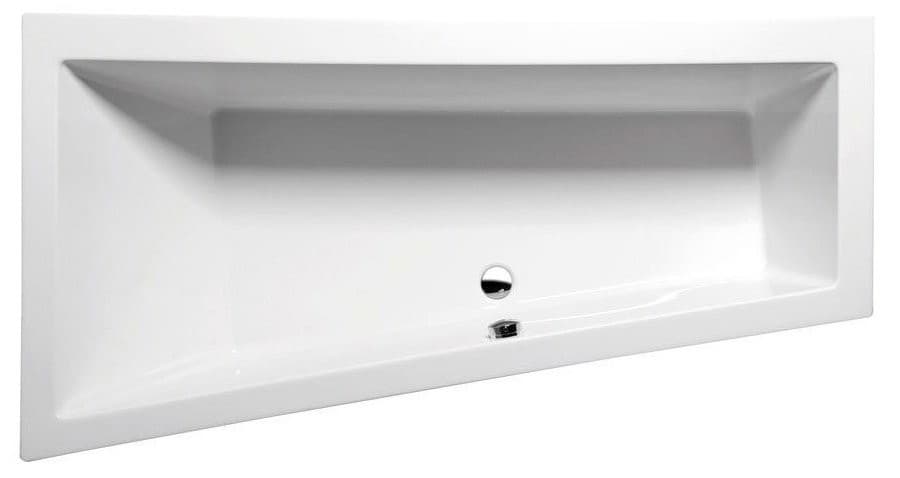 ANDRA L SLIM wanna asymetryczna 170x90 cm, akryl