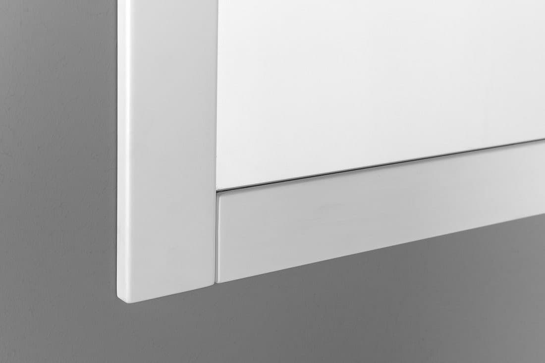 FAVOLO lustro w ramie 60x80 cm, biały mat