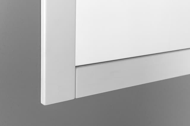 FAVOLO lustro w ramie 60x80 cm, biały mat