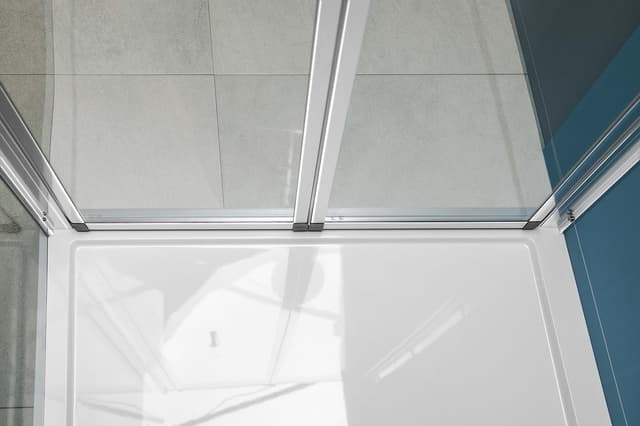 EASY LINE drzwi prysznicowe składane 900 mm, szkło hartowane