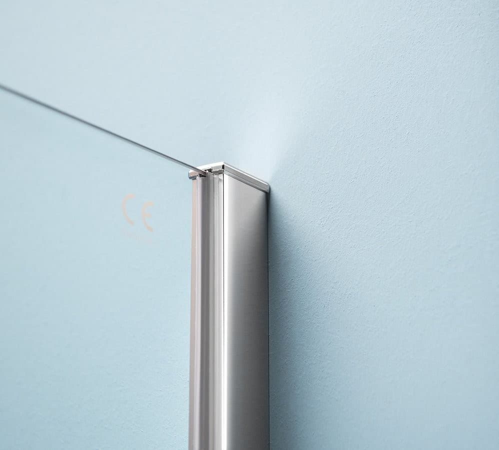 EASY LINE drzwi prysznicowe składane 900 mm, szkło hartowane
