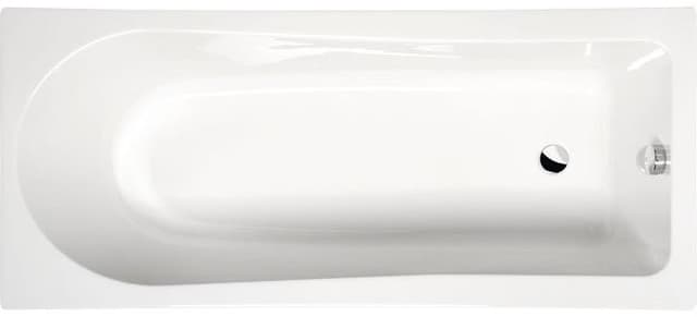 LISA wanna prostokątna 160x70 cm, akryl, Polysan
