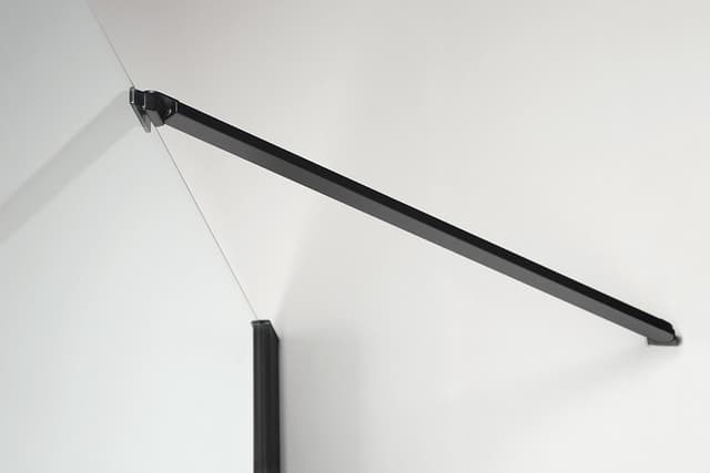 ZOOM LINE BLACK kabina prysznicowa 130x90 cm bezramowa L/P