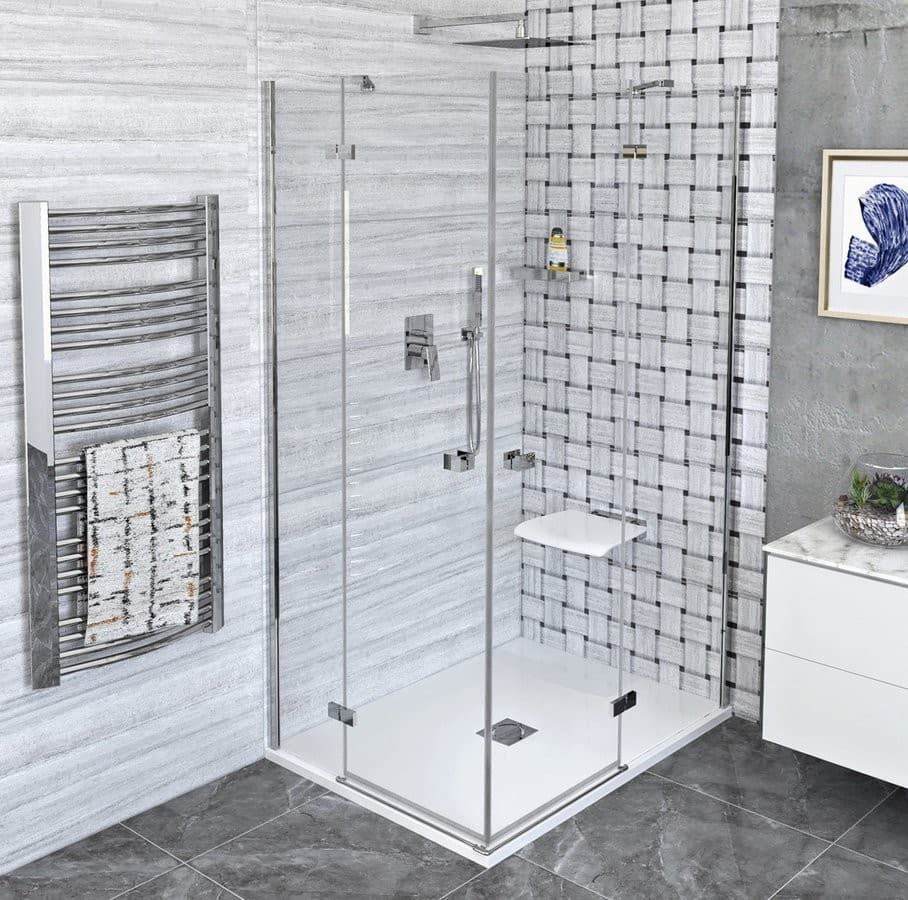FORTIS LINE kabina prysznicowa 120x150 cm, bezramowa z rogów