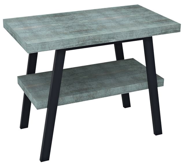 TWIGA konsola pod umywalkę 90x72x50 cm czarny mat/Aquamarine