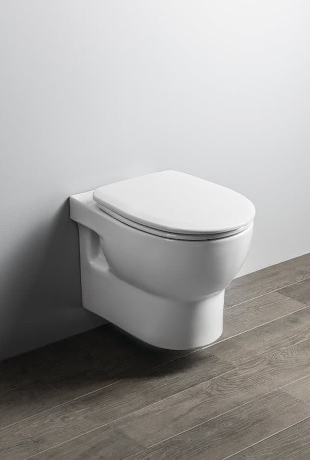 ABSOLUTE WC miska zawieszana Rimless 35x50cm biała