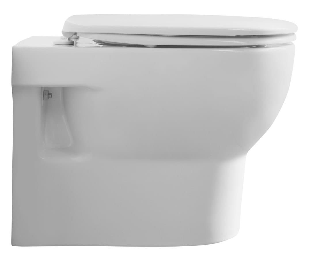 ABSOLUTE WC miska zawieszana Rimless 35x50cm biała