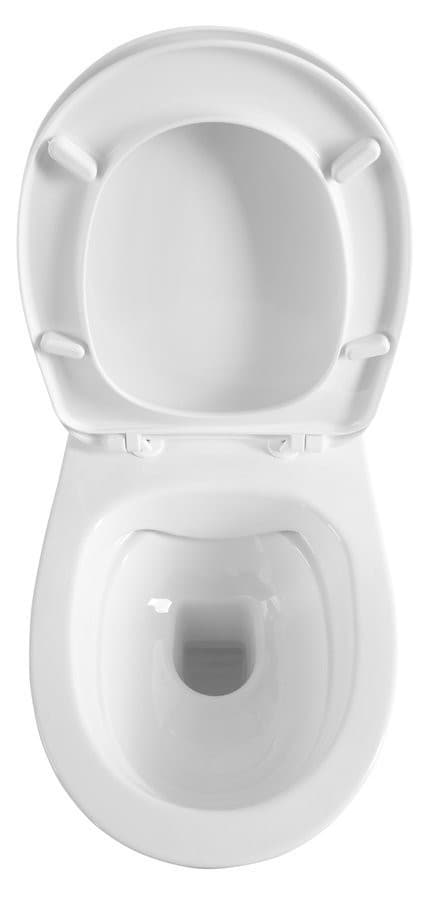 ABSOLUTE WC miska zawieszana Rimless 35x50cm biała