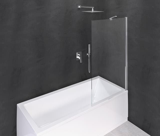 MODULAR SHOWER parawan wannowy 900x1500mm, szkło bezramowe