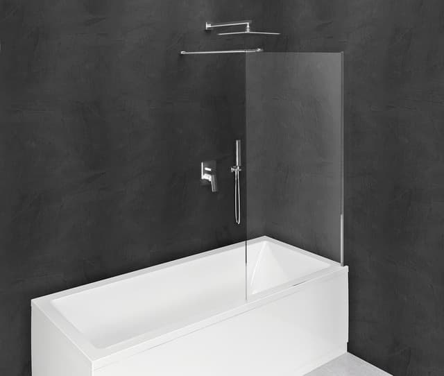 MODULAR SHOWER parawan wannowy 900x1500mm, szkło bezramowe