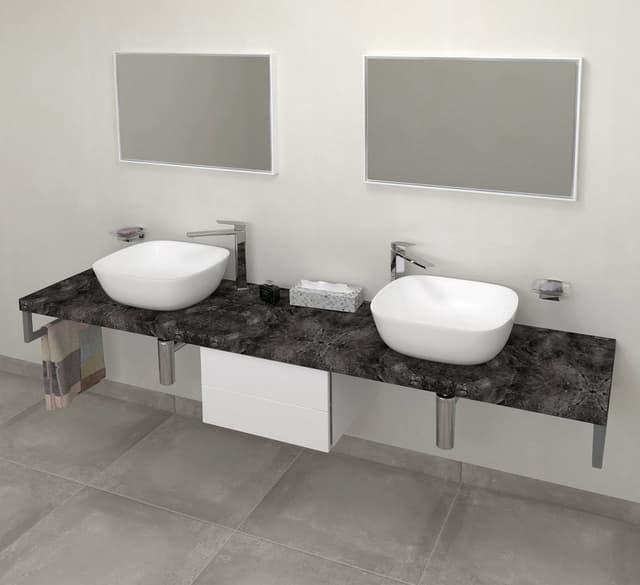 AVICE blat kamienny 230x50 cm, DTD z laminatem HPL