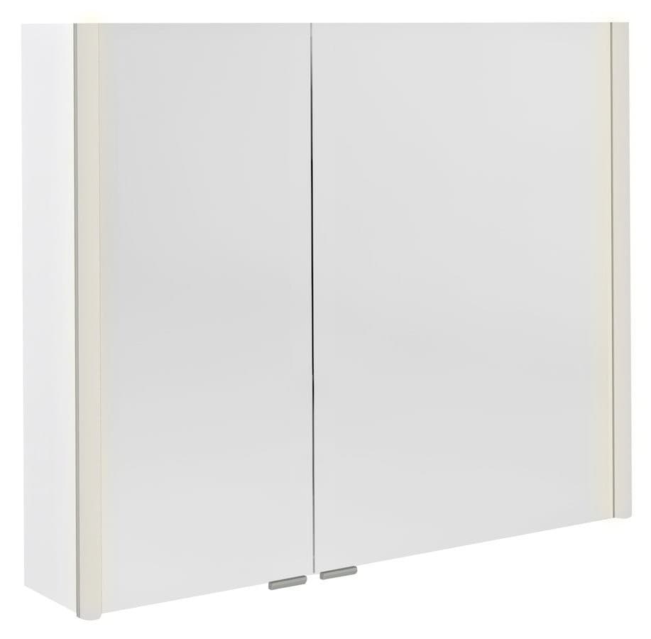ALIX szafka z lustrem z oświetleniem LED 86x70cm biała