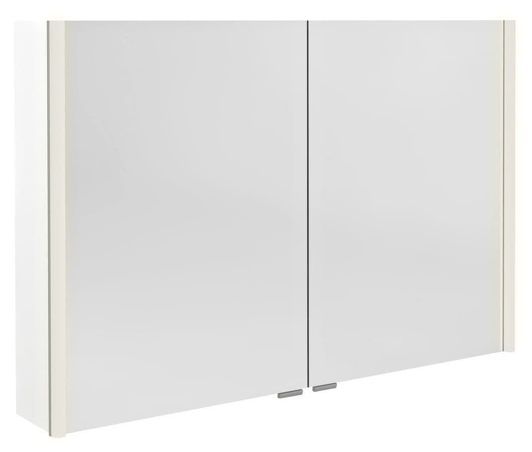 ALIX szafka z lustrem LED 106x70,5 cm biała