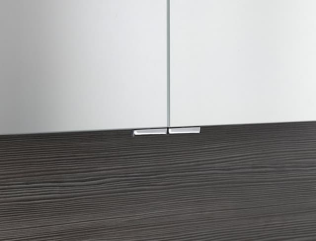 LUCIE szafka z lustrem LED, biała, 106x70x17cm