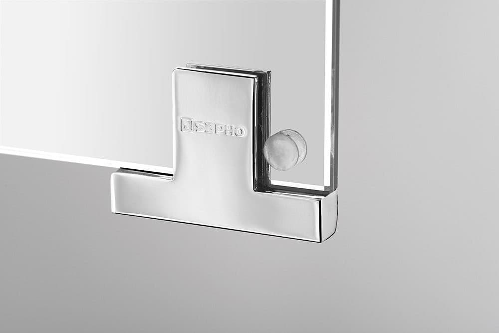 MIRRÓ szafka z lustrem LED 80x70 cm biała