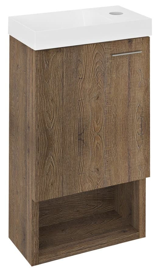 LATUS XI szafka umywalkowa dąb Sherwood 30x53x16,5cm