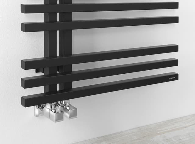 SOPHINA grzejnik łazienkowy 600x1647 mm, czarny mat