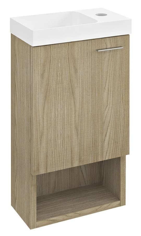 LATUS XI szafka umywalkowa 30x53x16,5cm, wiąz Bardini