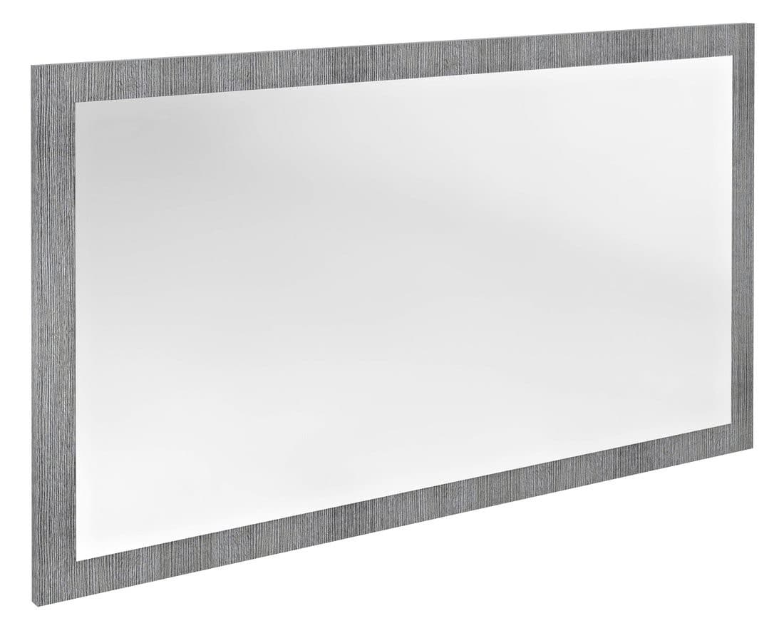 NIROX lustro w ramie dąb srebrny 1200x700 mm