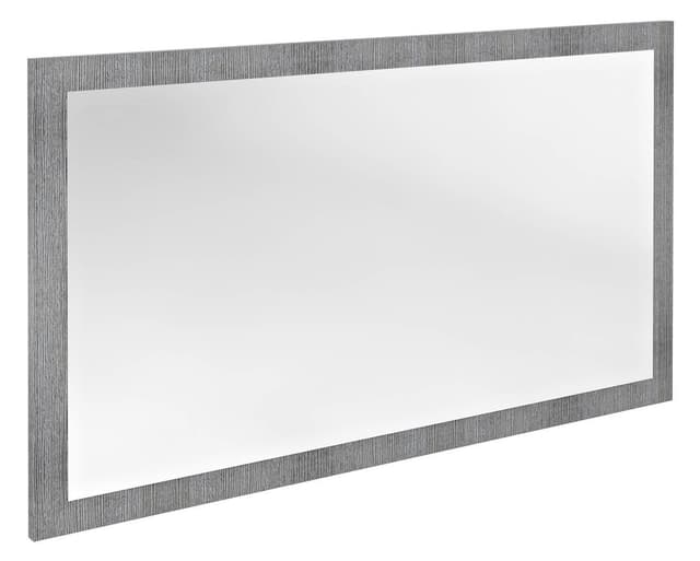 NIROX lustro w ramie dąb srebrny 1200x700 mm
