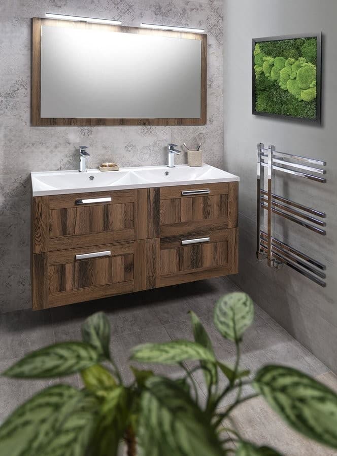 NIROX lustro w ramie dąb Collingwood 120x70 cm